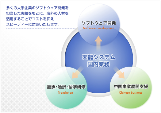 天龍システム国内業務